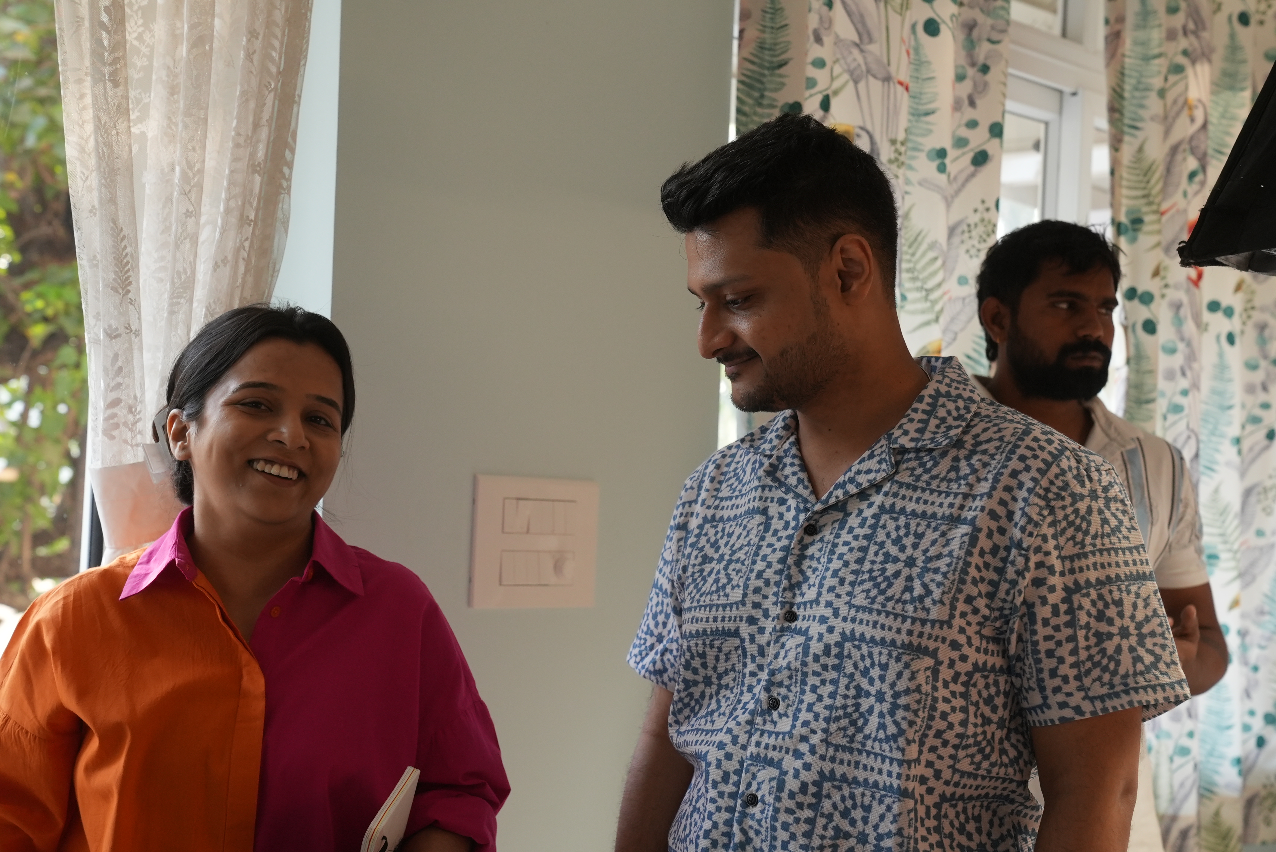 The founders of Much Much Media - Aditi Gangurde and Aalap Deboor 